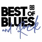Logo do festival Best of Blues and Rock 2025 ao lado de uma lista com bandas e artistas confirmados, incluindo Dave Matthews Band, Deep Purple e Alice Cooper.